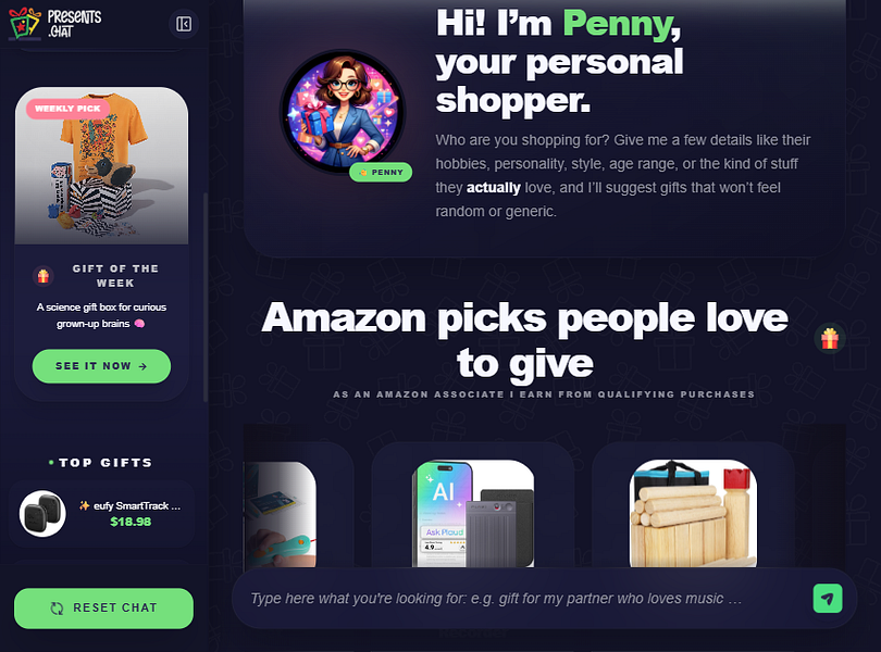 Presents.Chat