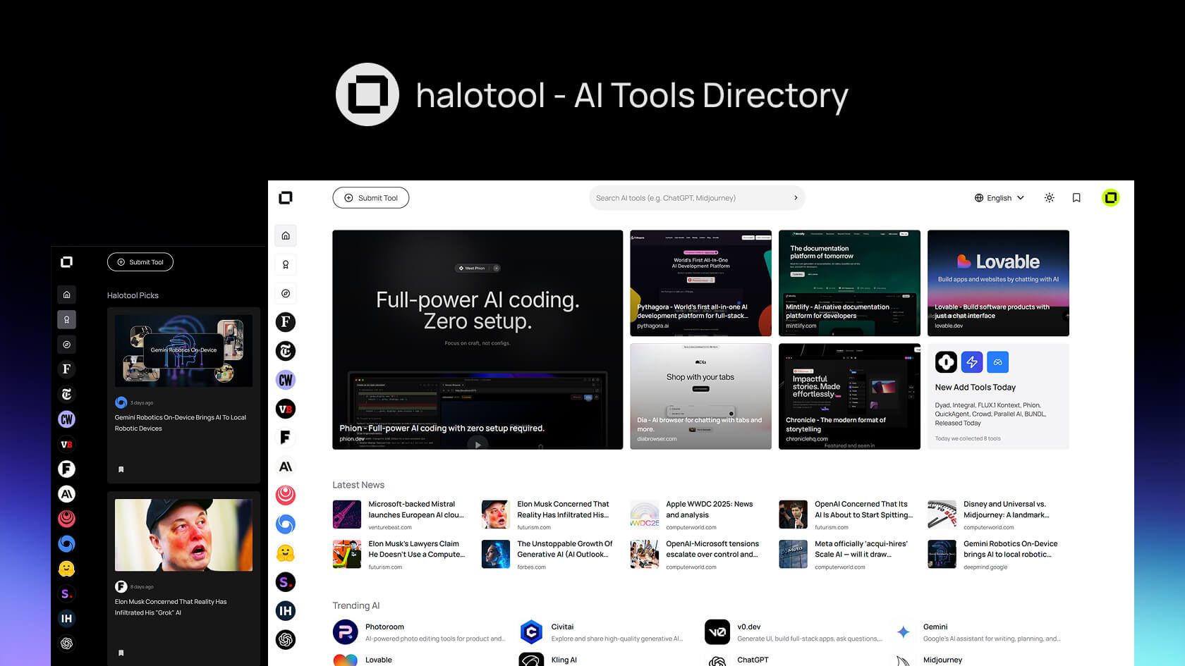 halotool: Discover Free and Useful AI Tools Directory