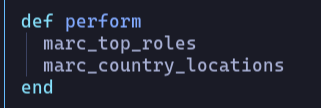A code snippet written in a programming language, likely Ruby, defining a method.