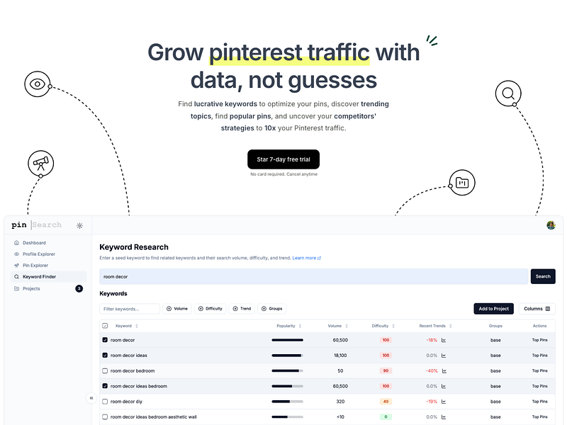 Pinsearch