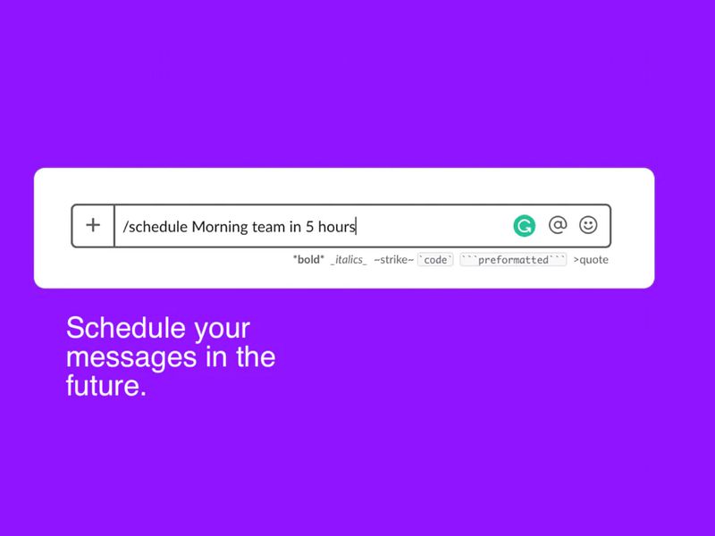 Slack Message Scheduler