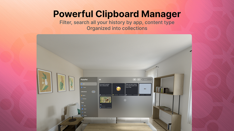 Screenshot of Clipboard Manager - PastePal