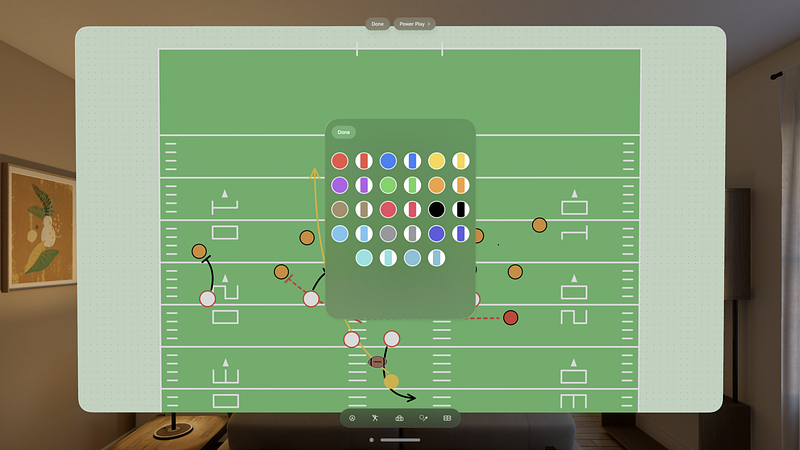 Screenshot of Coach Whiteboard: Football