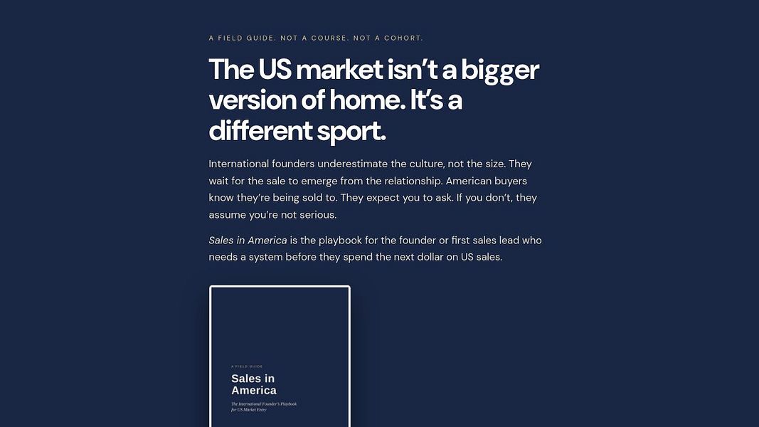 Sales in America