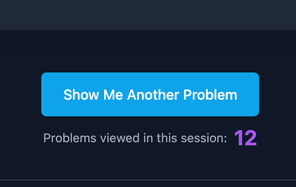 The image features a user interface displaying a button and a session counter.