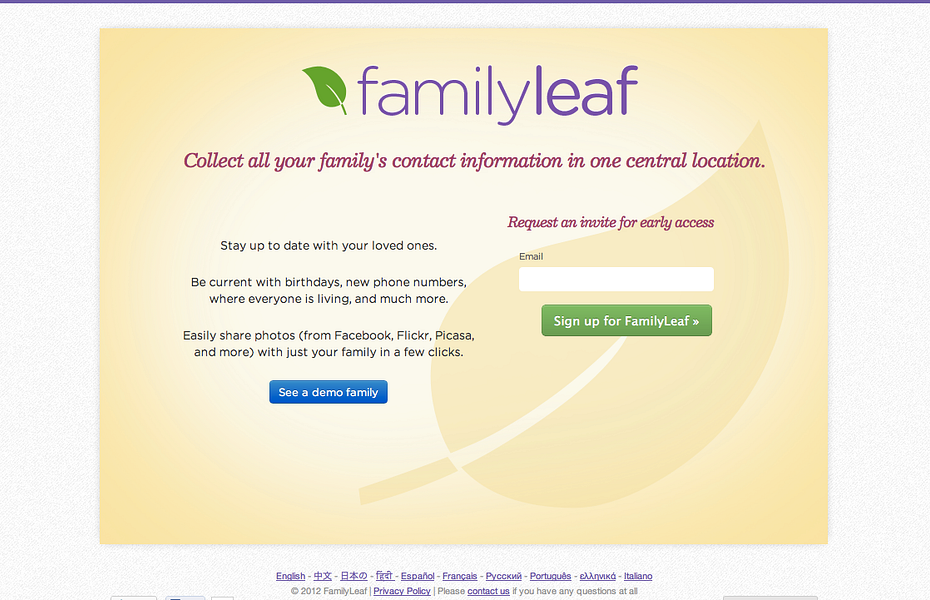 FamilyLeaf