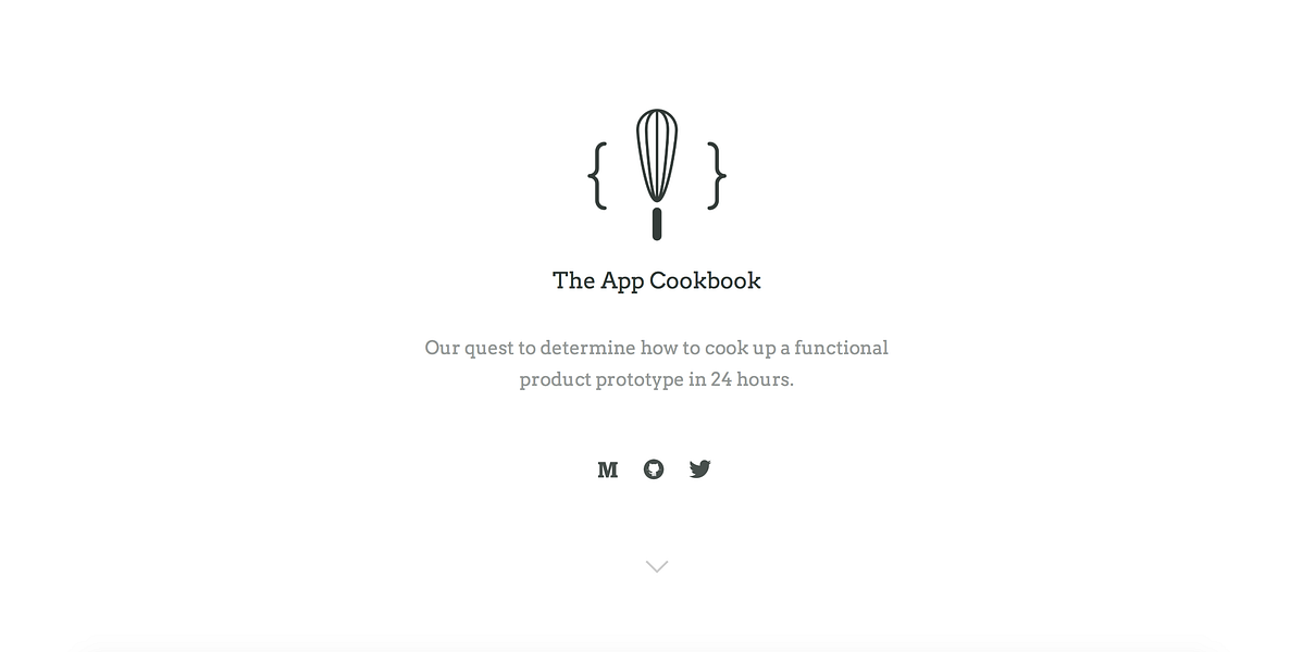 The App Cookbook