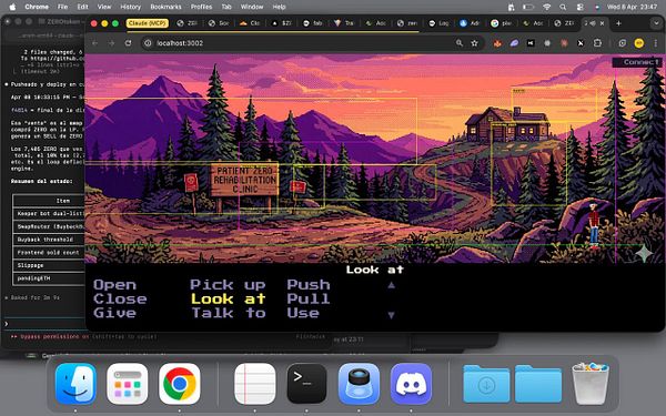 Screenshot of a webpage showcasing a world map labeled 'Vibejam' with highlighted pipelines and a chat interface on the right side.