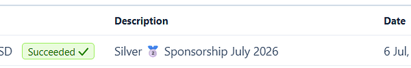 Screenshot of an email inbox page from Mailchimp displaying a list of email campaigns with their details.