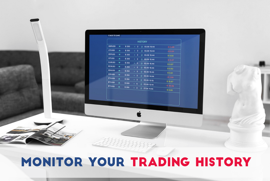 Bitcoin Flip Trading game