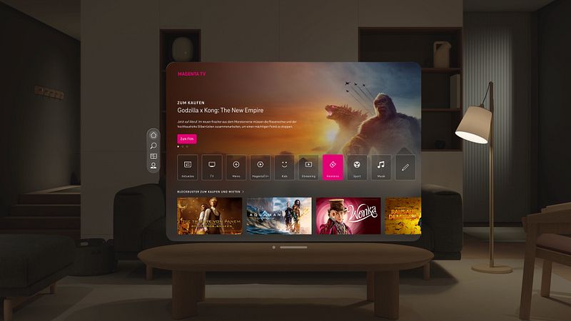 Screenshot of MagentaTV: TV & Streaming