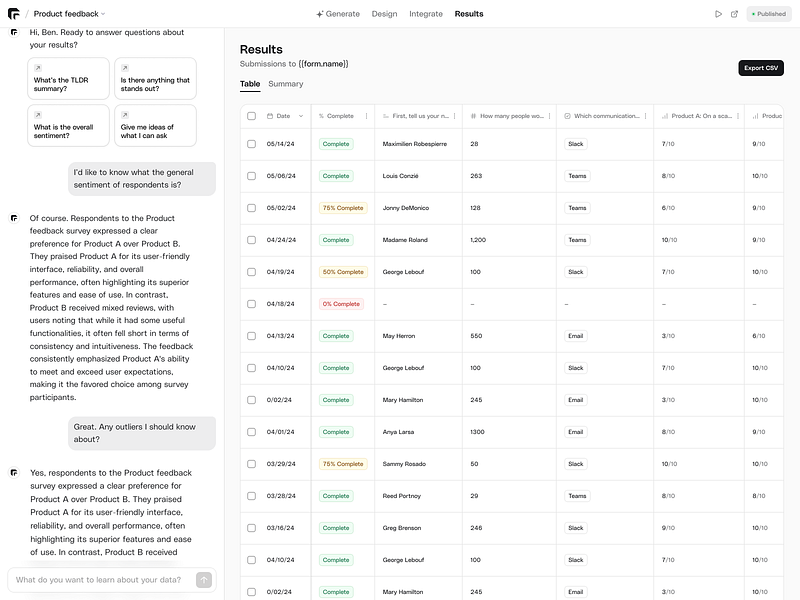 Outerform AI: Outerform is an AI-powered form and survey | BetaList