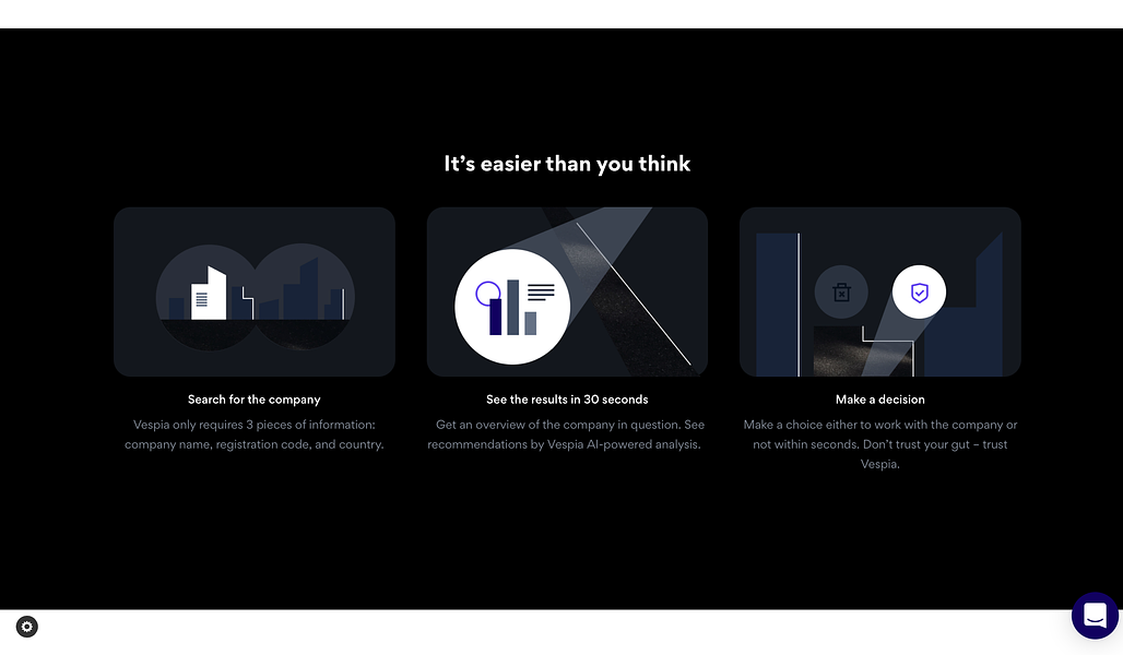 Vespia: All-in-one Business Verification Solution | BetaList