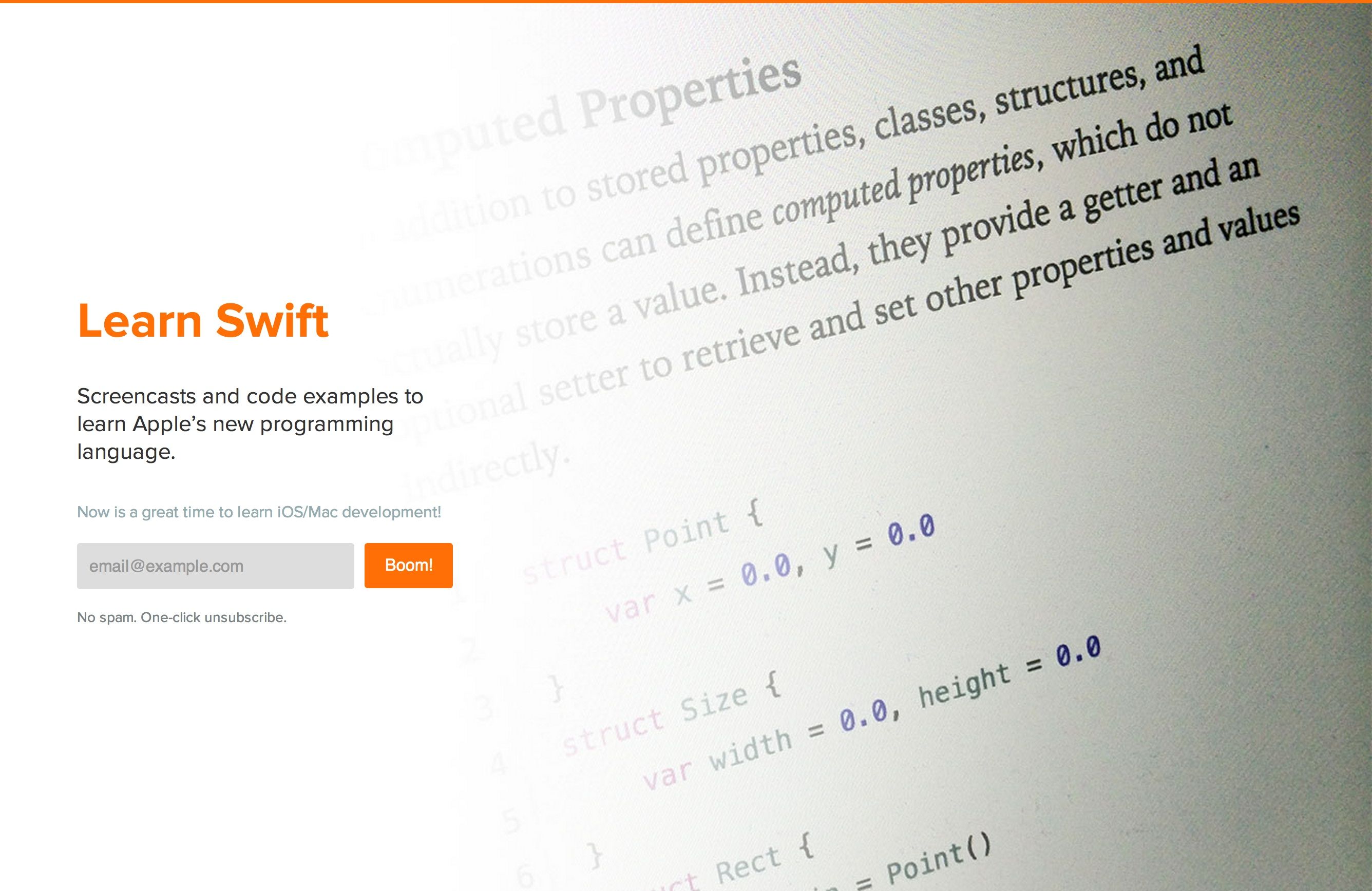 Learn Swift: Screencasts and code examples to learn Apple’s | BetaList