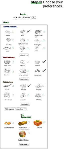 Auto Meal Planner