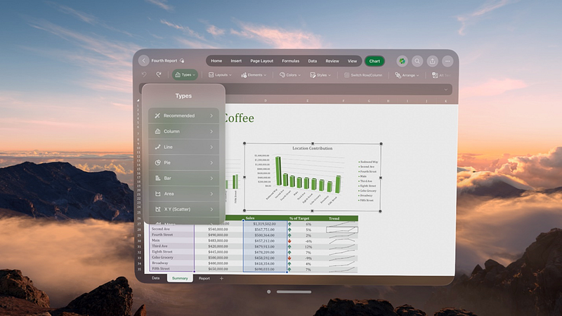 Screenshot of Microsoft Excel