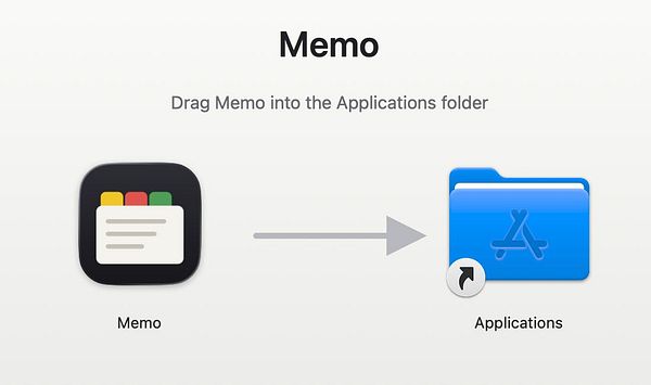 Screenshot of a Finder window on macOS showing a highlighted .dmg file named 'Shadowed Tree.dmg' ready to be opened.