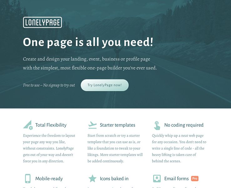 LonelyPage