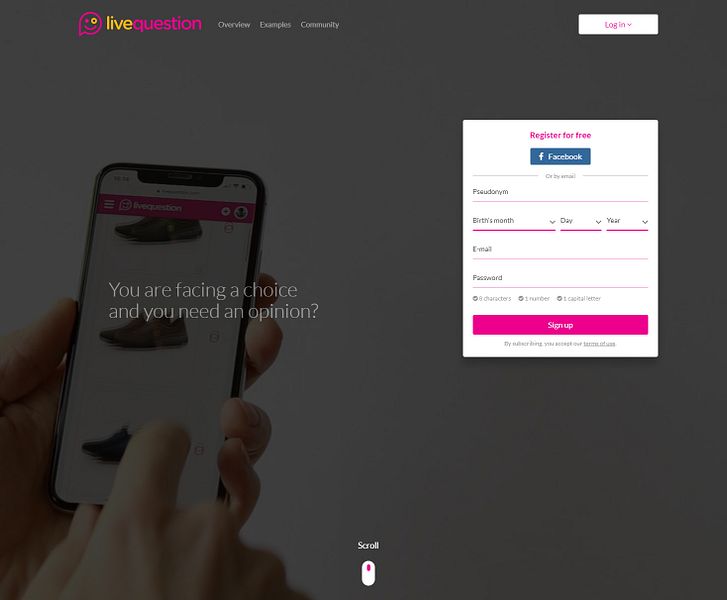 Livequestion