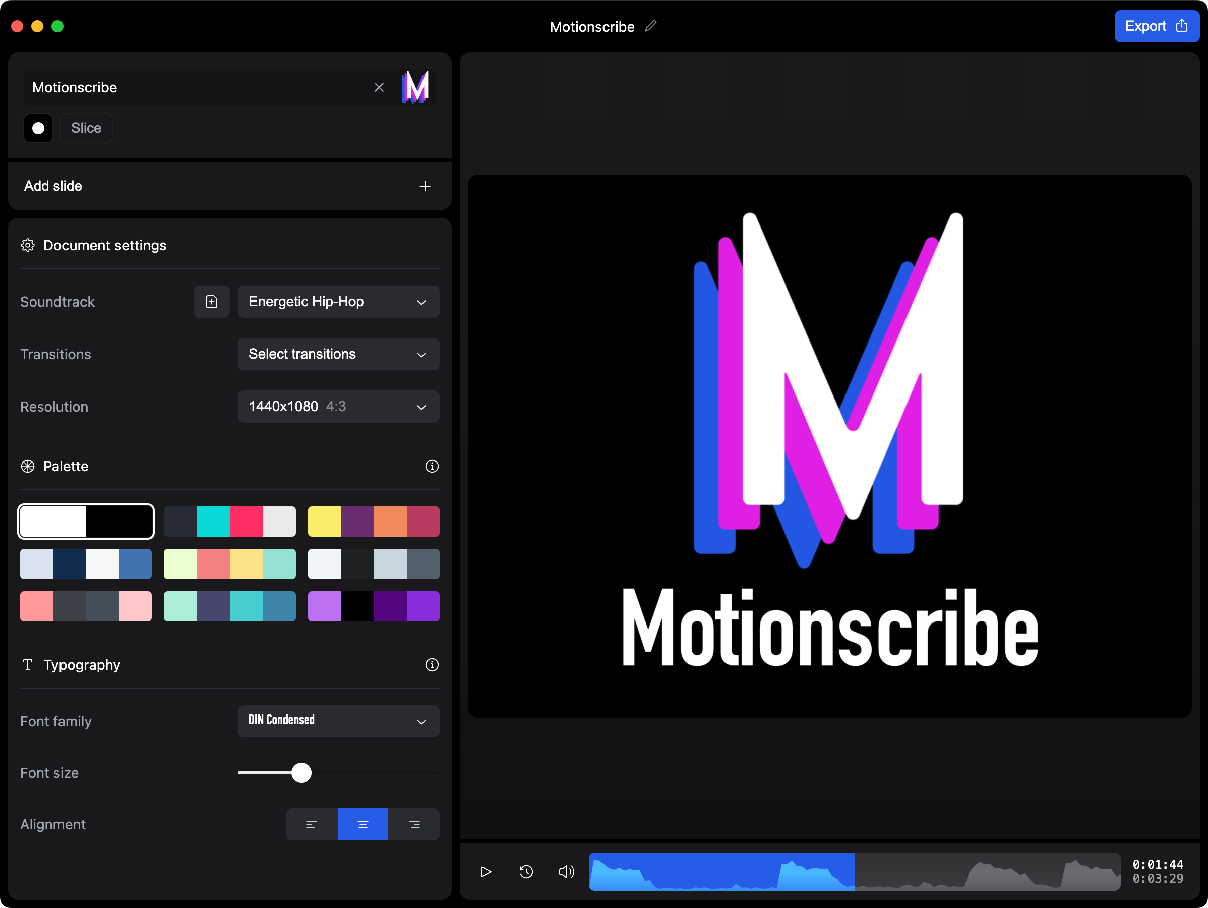 Motionscribe