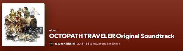 Screenshot of 'Octopath Traveler: Champions of the Continent' game screen on a PC application.