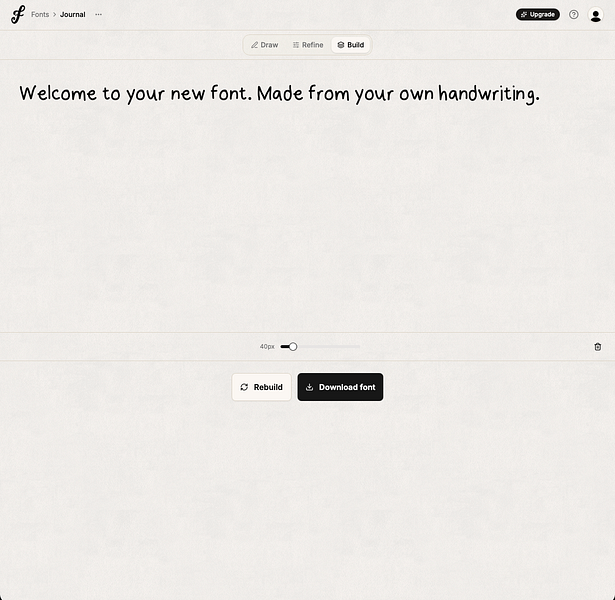 FontCraft