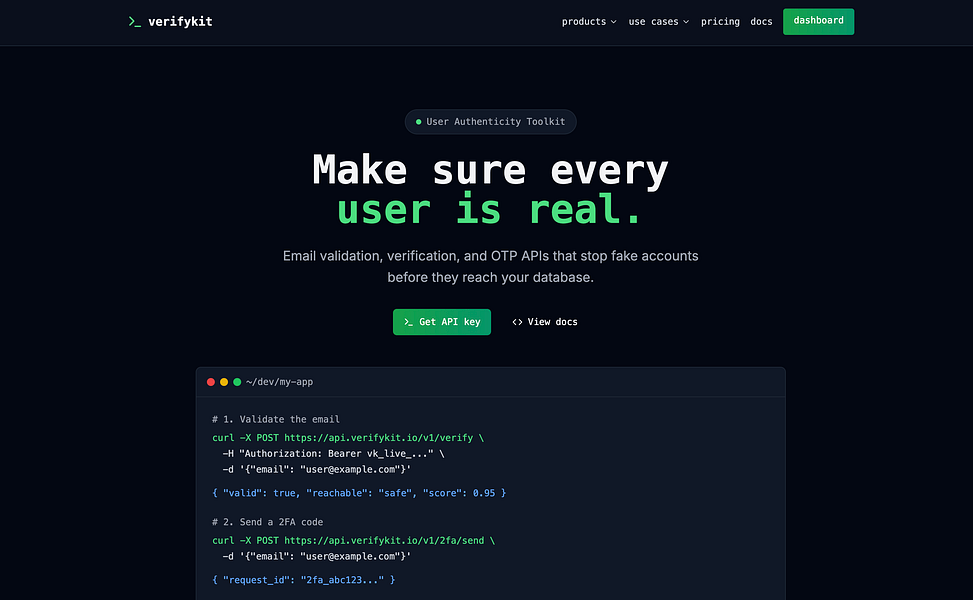 Verifykit.io