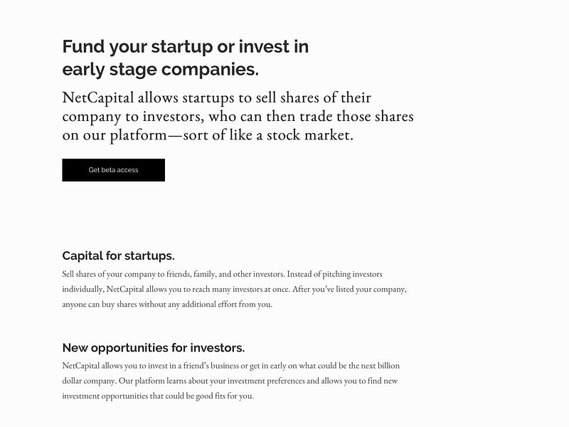 NetCapital