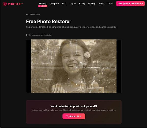 Portrait of a smiling woman holding a small bird and standing in a park with green foliage in the background.