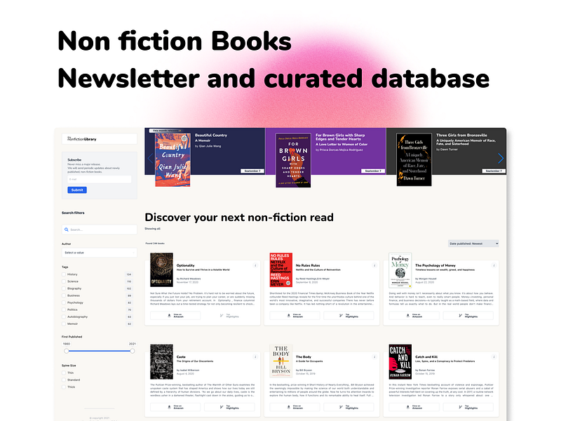 The Non-fiction Library