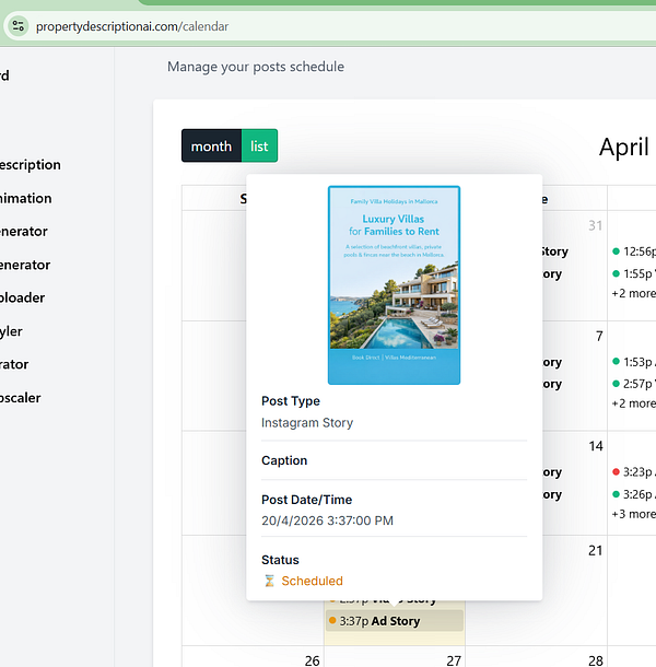 Photo of a spacious, modern living and dining area in a Mediterranean villa with large windows and stylish furnishings.