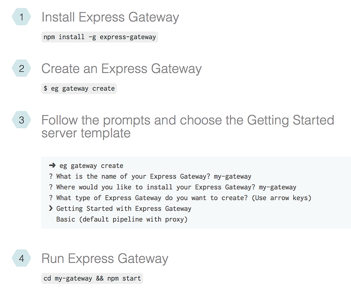 Express Gateway