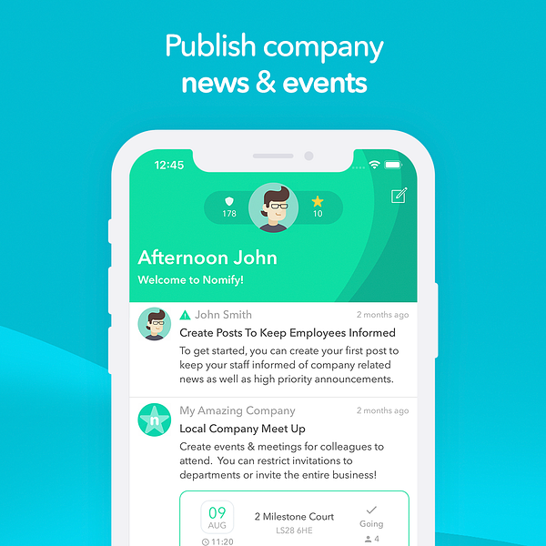 Nomify - The Employee Engagement App