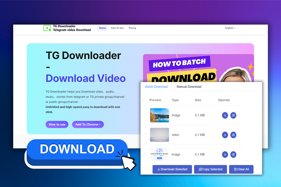 Telegram Video Downloader