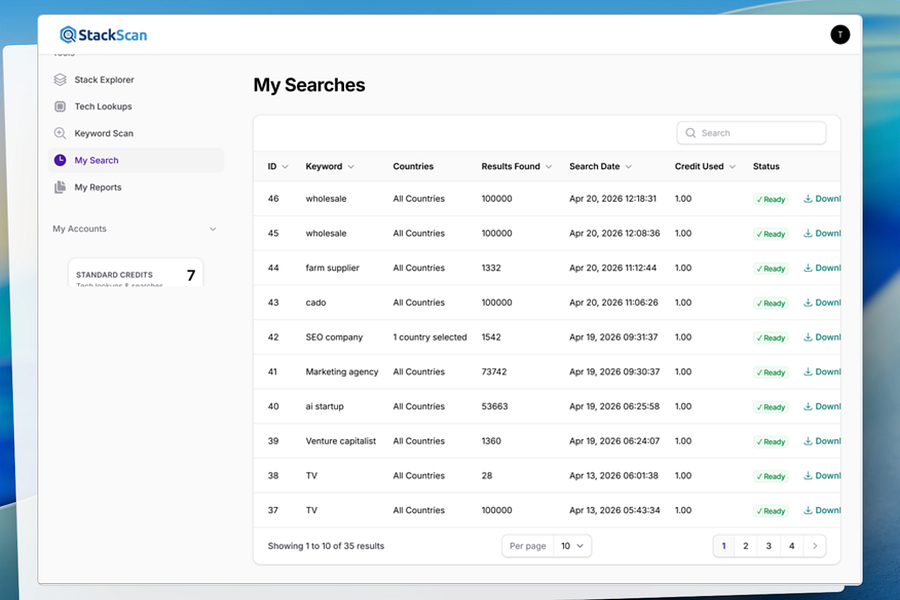 StackScan