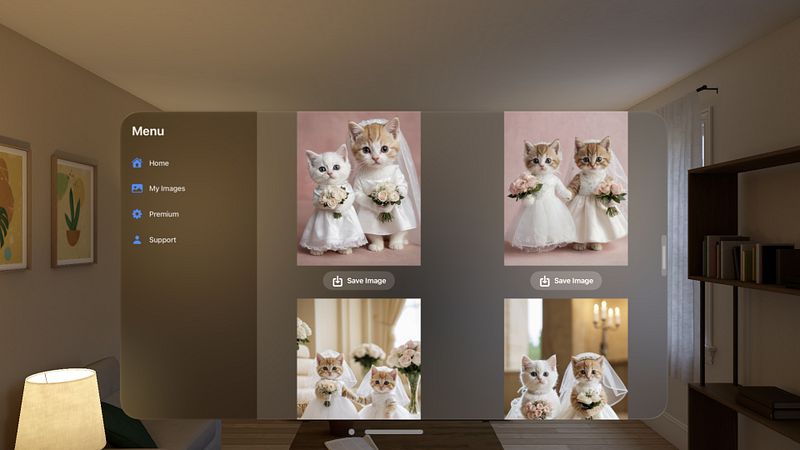 Screenshot of ImageGen AI Photo Generator