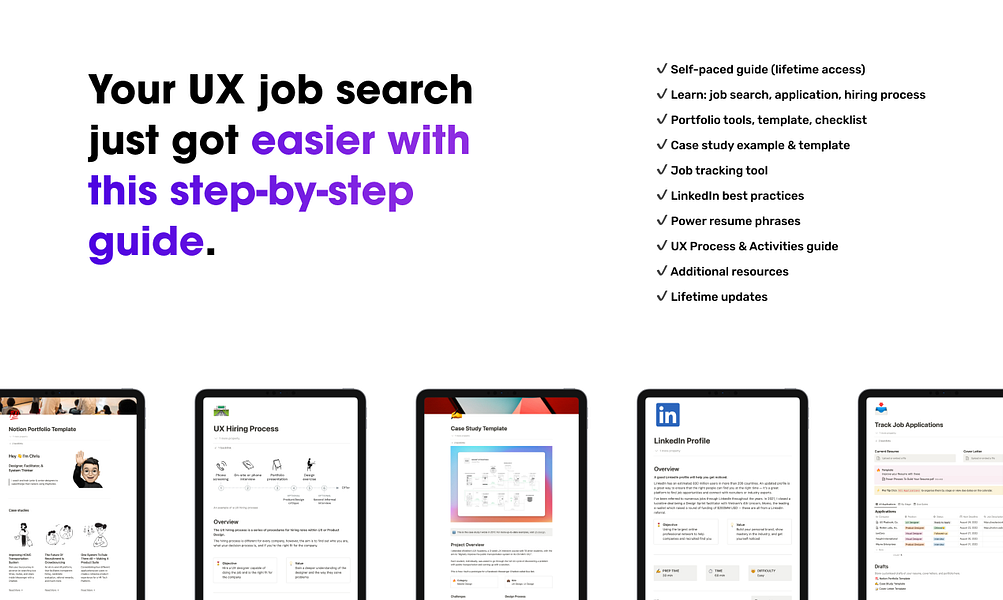 UX Portfolio Playbook