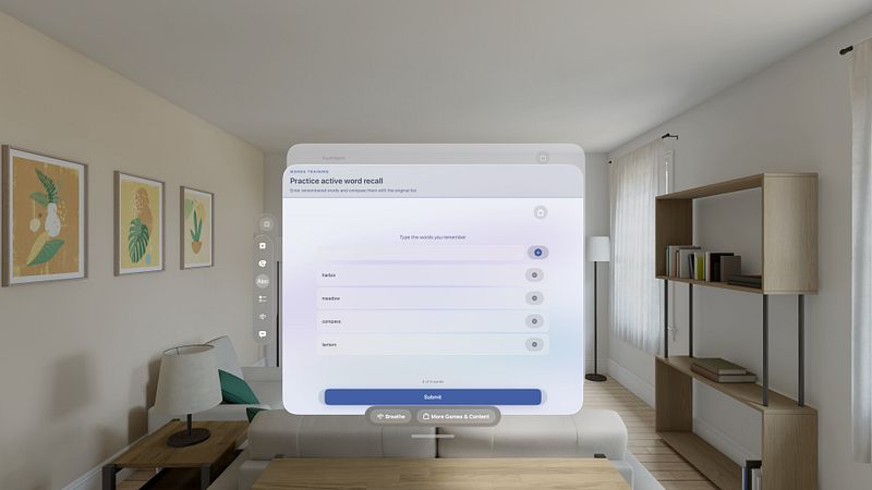 Screenshot of Myworkingmemory