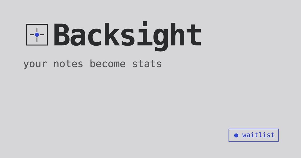 Backsight