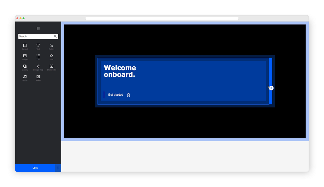 Comet - Page builder