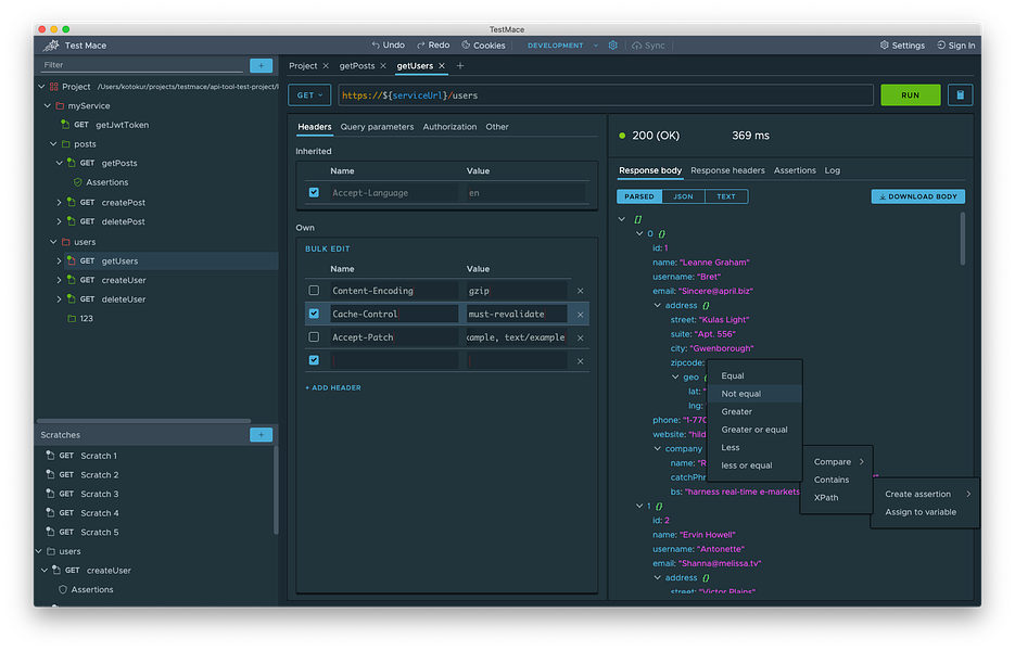 TestMace