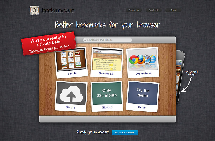 Bookmarks.io