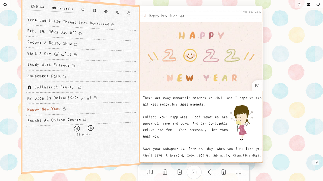 Hearty Journal - Diary, Notes: Beautiful, private and | BetaList