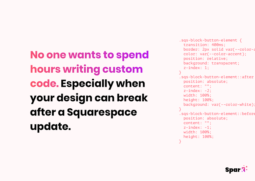 Spark - Squarespace plugin