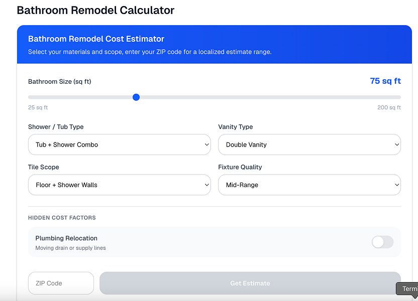 Construction Estimator