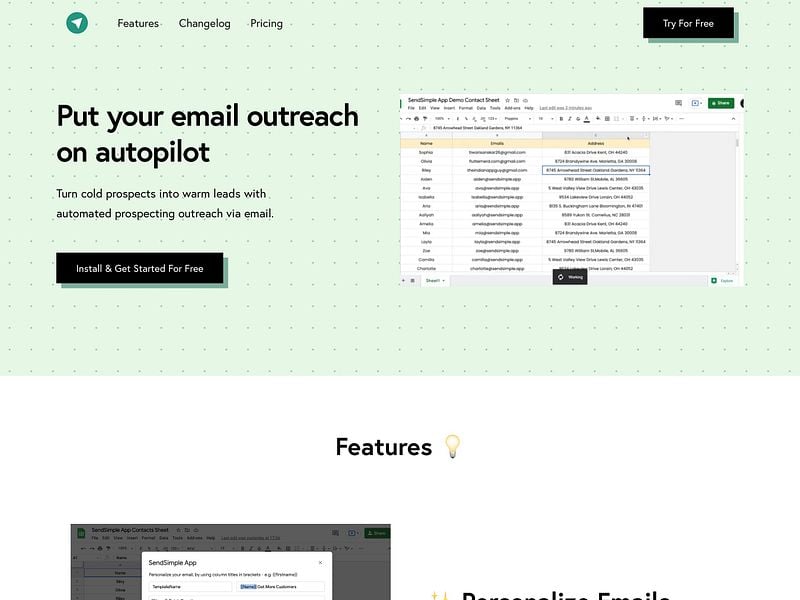 SendSimple App