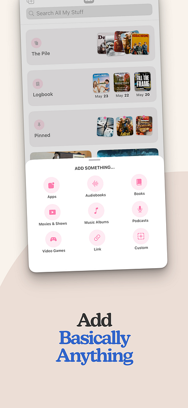 Screenshot of Sofa: Downtime Organizer