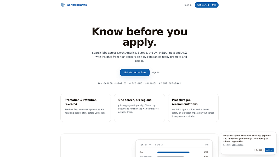 WorkBenchData