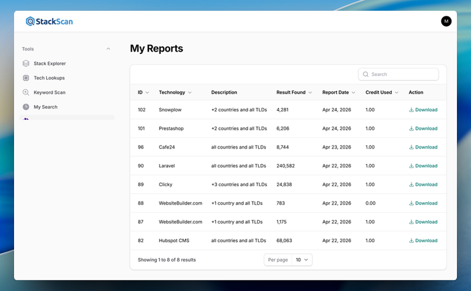 StackScan