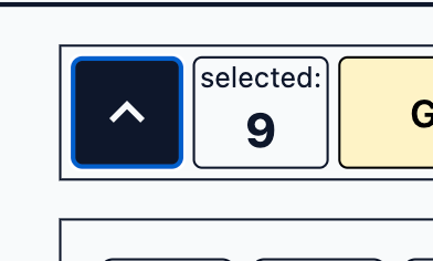 The image displays a user interface element for a direction toggle button in a task management application.